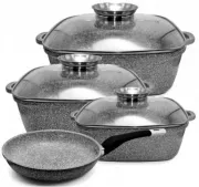 Набір казанів UNIQUE UN-5531, 4 шт