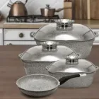 Набір казанів UNIQUE UN-5531, 4 шт