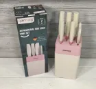 Набір кухонних ножів Rainberg RB-8808 7 в 1 з нержавіючої сталі, ножі для кухні, Кухонні ножі на підставці