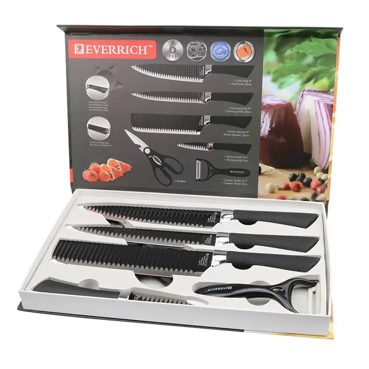 Набір кухонних ножів Knife 6 in 1