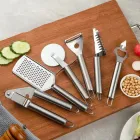 Набір кухонного приладдя 20 предметів з потрійною підставкою