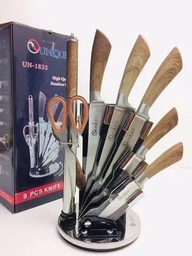 Набір ножів UNIQUE UN-1833 ножі на підставці