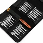 Набір викруток BauTech 25 в 1 для дрібних робіт у шкіряному чохлі