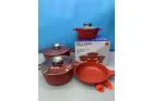Набір посуду 9 предметів Bellmax Cookware Set BM-120