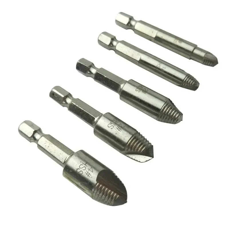 Набір свердла екстракторів для вилучення пошкоджених гвинтів 4 шт