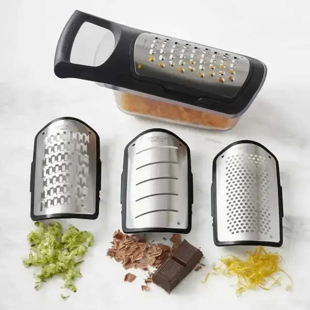 Набір Терок Soft Touch Container Grater Set Терки 4в1
