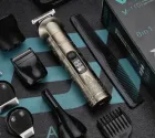 Набір VGR V-110 8в1 Professional для догляду за волоссям, бородою, триммер для носа