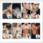 Набір VGR V-110 8в1 Professional для догляду за волоссям, бородою, триммер для носа