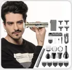 Набір VGR V-110 8в1 Professional для догляду за волоссям, бородою, триммер для носа