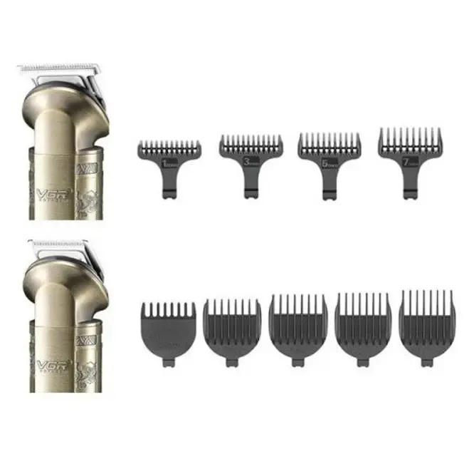Набір VGR V-110 8в1 Professional для догляду за волоссям, бородою, триммер для носа