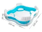 Надувний басейн Intex 56475 (229х229х66 см)