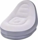 Надувний диван з пуфом Air Sofa / Надувне велюрове крісло з пуфом