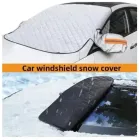 Накидка на лобове скло захист від снігу 115х140 см чохол для машини від сонця дощу зимовий тент