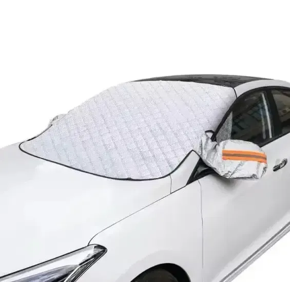 Накидка на лобове скло захист від снігу 115х140 см чохол для машини від сонця дощу зимовий тент