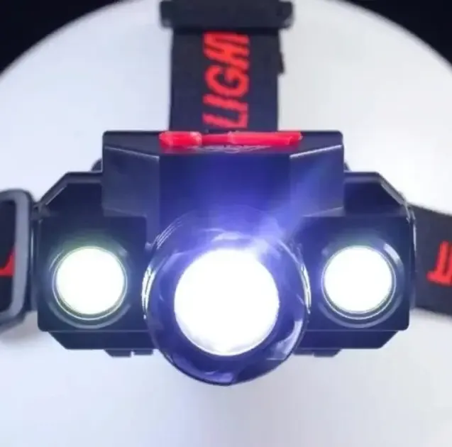 Налобний ліхтар BL 1805 COB XPE 18650 USB Charge Акумуляторний