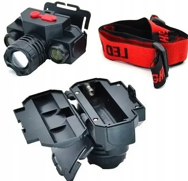 Налобний ліхтар BL 1805 COB XPE 18650 USB Charge Акумуляторний