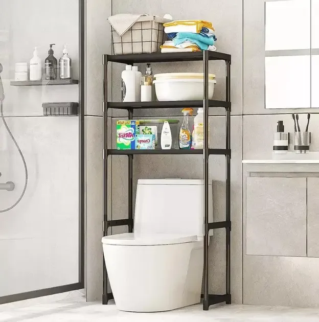 Підлоговий стелаж для встановлення над пральною машиною 72х25х155 см