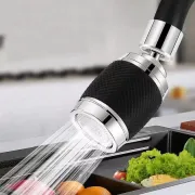 Насадка-аэратор для кухонного смесителя и переходник на шланг вращение на 360° Faucet universal pipe