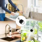 Насадка-аэратор для кухонного смесителя и переходник на шланг вращение на 360° Faucet universal pipe