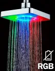 Насадка для душу з LED підсвічуванням RGB LED SHOWER Світлодіодна Лійка