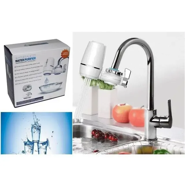 Насадка на кран для очищення води Water Purifier Zoosen MAT CASE проточний побутовий фільтр