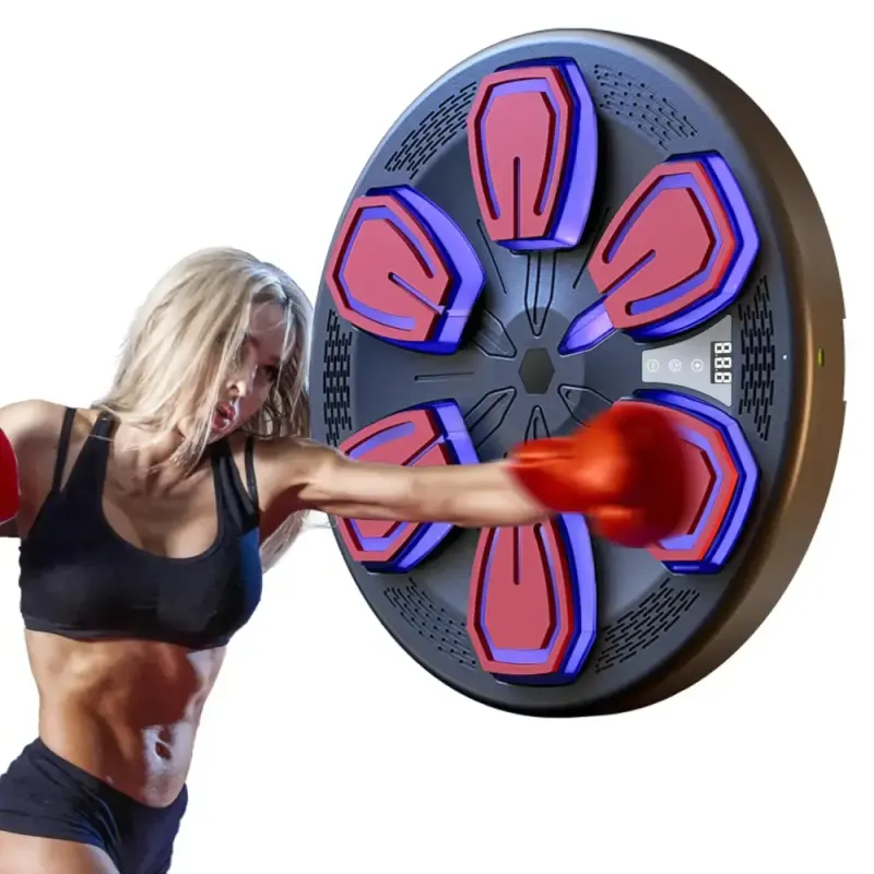 Настінна боксерська мішень 40х40х7, 5 см. Інтерактивна мішень для боксу