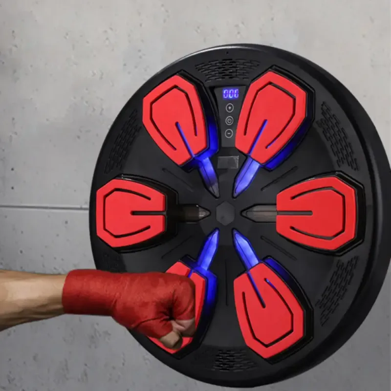 Настінна боксерська мішень 40х40х7, 5 см. Інтерактивна мішень для боксу