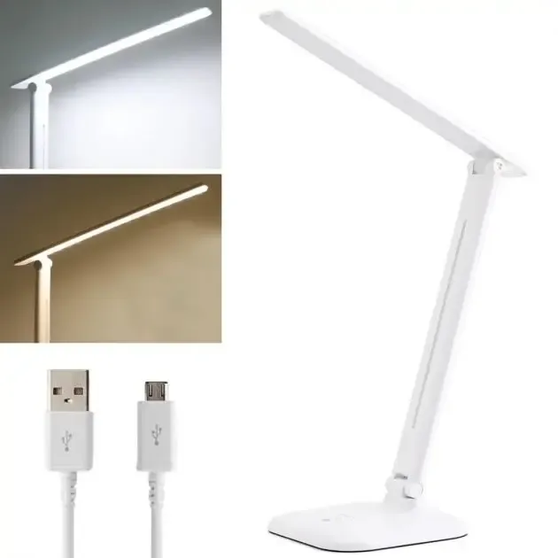 Настільна акумуляторна LED лампа з USB-зарядкою TaigeXin TGX-782