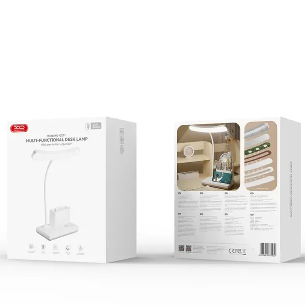 Настільна LED лампа на акумуляторі бездротова гнучка світлодіодна гнучка на робочий стіл зарядка від USB