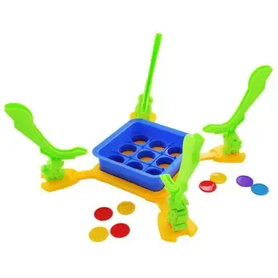 Настільна гра для сім'ї, 52 фішки Tic Tac & Stack / Дитяча гра інтерактивна