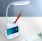 Акумуляторна настільна LED лампа Bionic Desk Lamp c USB виходом, органайзером та підставкою для смартфона