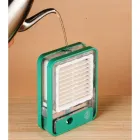 Настільний міні-вентилятор JISULIFE Вентилятор з USB та функцією зволоження 4-швидкості