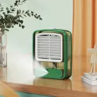 Настільний міні-вентилятор JISULIFE Вентилятор з USB та функцією зволоження 4-швидкості