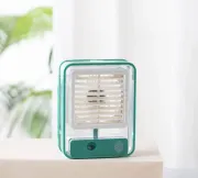 Настільний міні-вентилятор JISULIFE Вентилятор з USB та функцією зволоження 4-швидкості