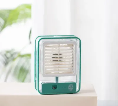 Настільний міні-вентилятор JISULIFE Вентилятор з USB та функцією зволоження 4-швидкості