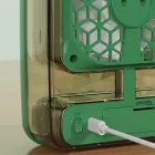 Настільний міні-вентилятор JISULIFE Вентилятор з USB та функцією зволоження 4-швидкості
