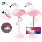Настільний світильник нічник "Фламінго" Led Lucia / Світлодіодний нічник / Дитяча лампа