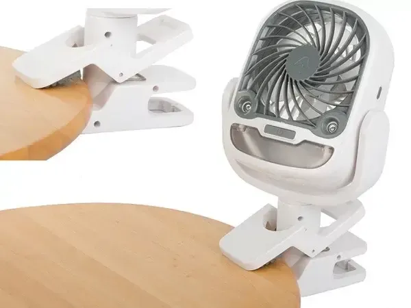 Настільний вентилятор, зволожувач повітря з роз'ємом, USB RGB 2в1