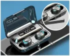 Навушники F9 TWS V5.0 Бездротові сенсорні Bluetooth з індикатором заряду чорні водонепроникні (NB-1)
