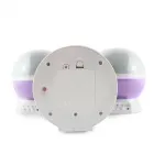 Нічник-проектор зоряного неба обертовий Star master, круглий нічник, проектор, круглий нічник, старий майстер