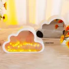 Нічник настільний з тюльпанами світильник у дзеркалі, Приліжковий світильник