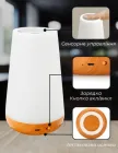 Нічник настільний світильник для дому акумуляторний Pat light HA-114 з пультом