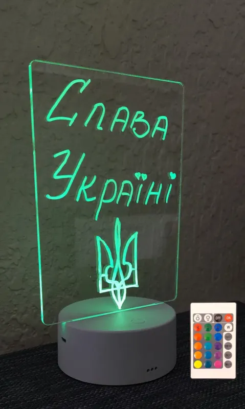 Нічник планер світлодіодний  Plutus-Quinn , планшет для малювання