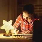 Нічник світильник 3 режими настільна кришталева лампа у формі зірки Creatice Table Lamp