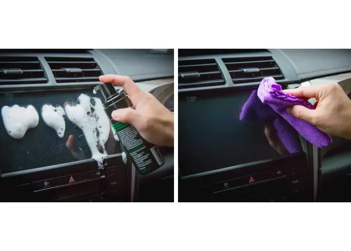 Новий очищувач салону автомобіля, 30 мл, очищувач приладової панелі автомобіля, сидінь, оббивки, шкіри, пластику, вінілу