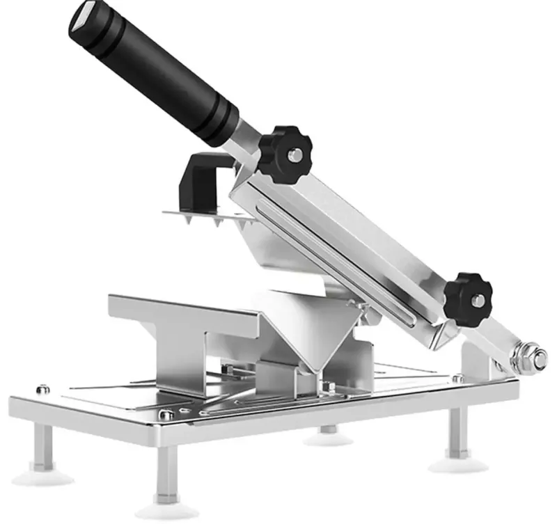 Ніж-слайсер верстат для нарізування м'ясних, ковбасних і сирних виробів FOOD SLICER