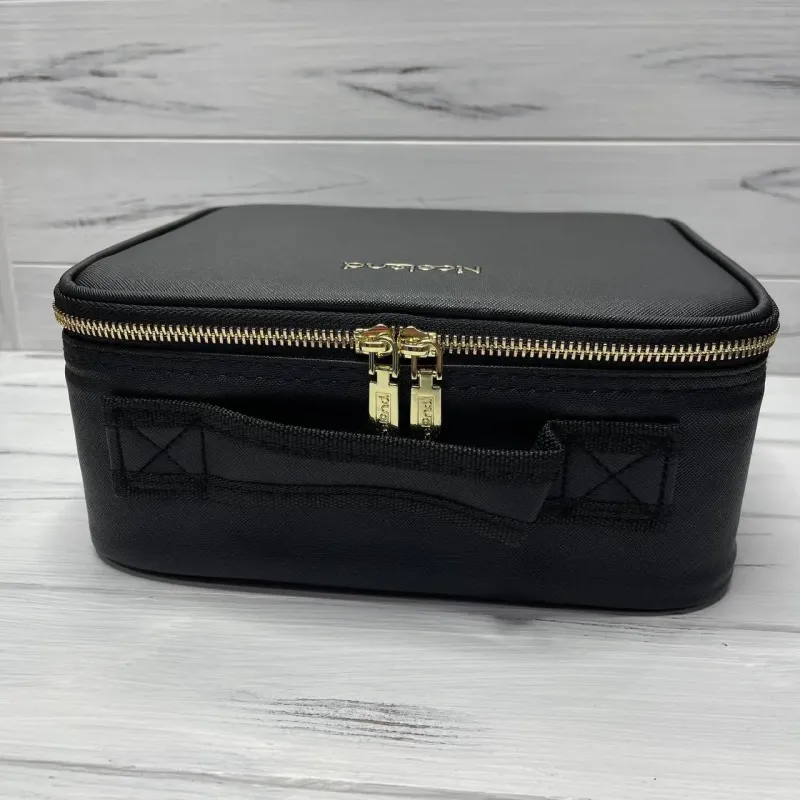 Органайзер бокс із дзеркалом бьюті кейс косметичка валіза сумка для зберігання косметики та приладдя 26х23х10 см