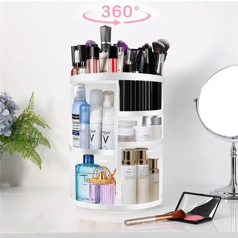 Органайзер для косметики 360 ° Rotation Cosmetic Organizer - Білий