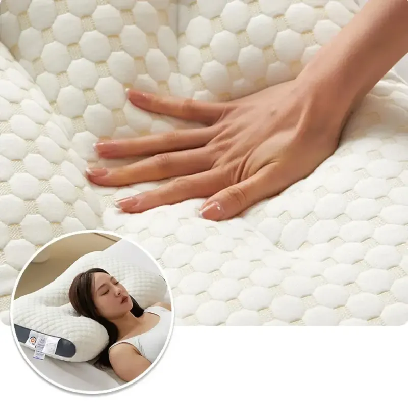Ортопедична подушка для сну з ефектом пам'яті, 48х74см