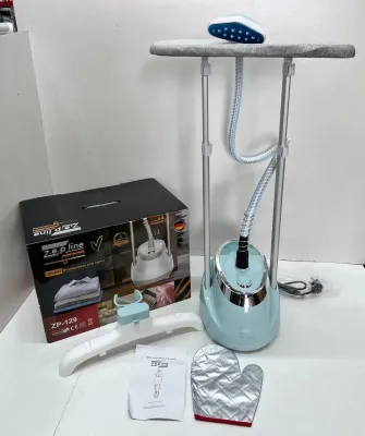 Блакитний Відпарювач вертикальний для одягу зі стійкою Zepline ZP-129 3000W